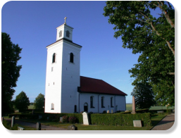 Gamla kyrka innan branden
